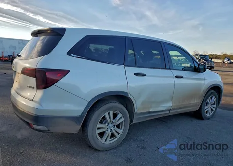 2017 Honda Pilot Lx z USA, uszkodzony, nr VIN 5FNYF6H1XHB032601